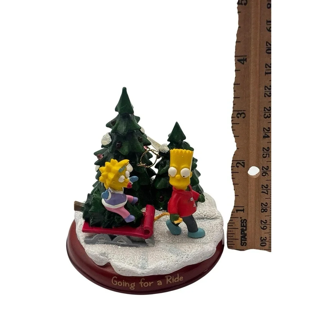 The Simpsons Bradford Christmas Ornament Illuminated 